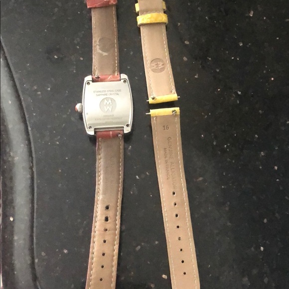 Michele Mini Urban Watch w/ Extra Band - Picture 4 of 8